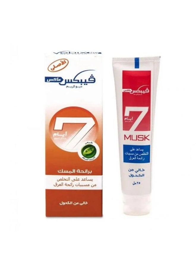 Vebix Musk scented body deodorant 25ml - Image 2